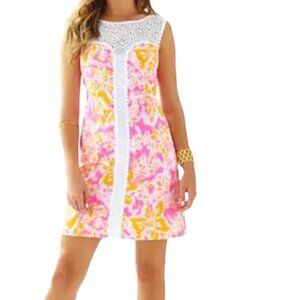 Lilly Pulitzer Sofia Ooh La La Pink Shift Dress 2
